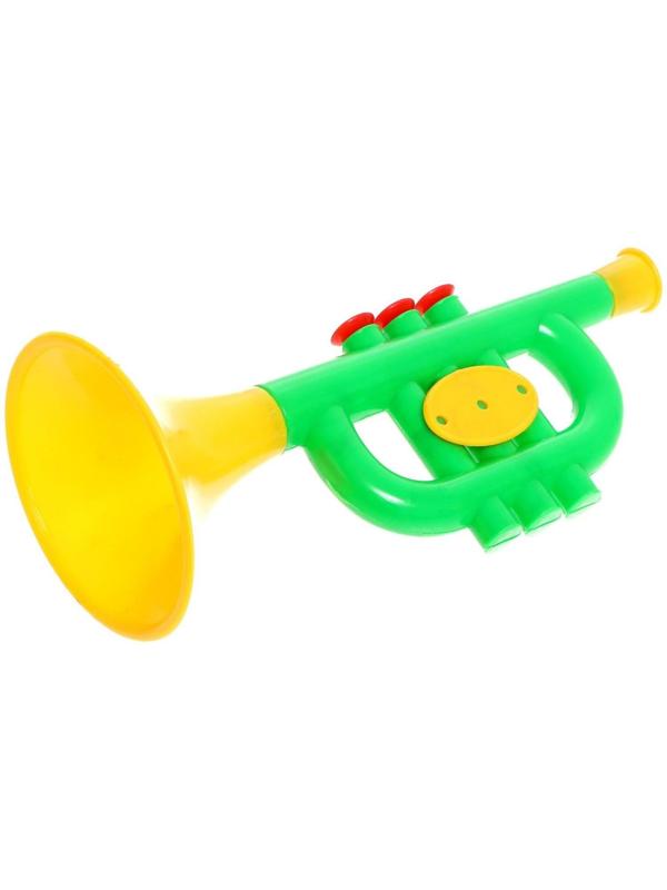Игрушка музыкальная «Труба», цвета МИКС