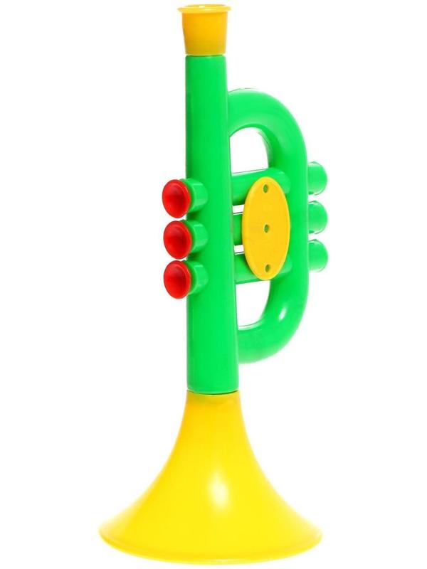 Игрушка музыкальная «Труба», цвета МИКС