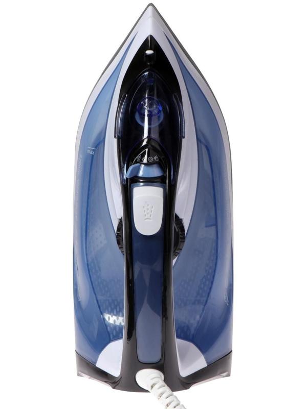 Утюг ENERGY EN-345, 2200 Вт, керамическая подошва, пар, спрей, пар.удар, самоочистка, синий