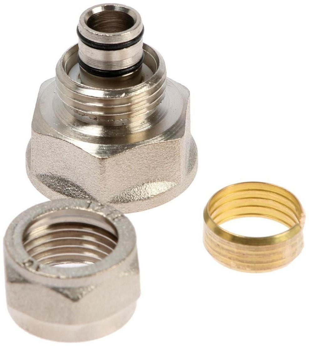 Переходник AQUALINK, обжимной, d=16 мм х 3/4