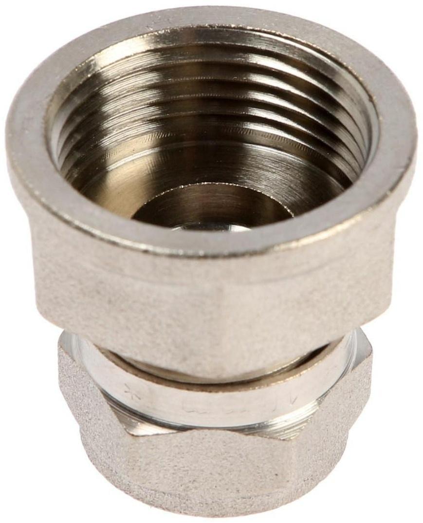 Переходник AQUALINK, обжимной, d=16 мм х 3/4