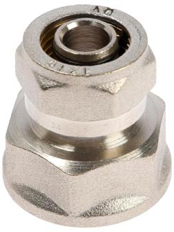 Переходник AQUALINK, обжимной, d=16 мм х 3/4