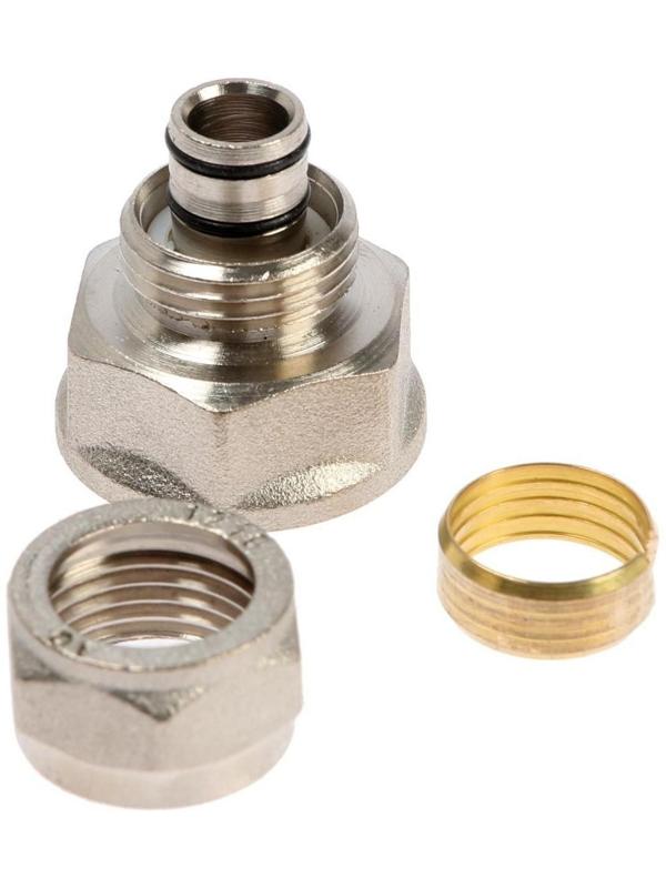 Переходник AQUALINK, обжимной, d=16 мм х 3/4