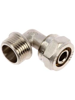 Уголок AQUALINK, обжимной, d=16 мм х 1/2