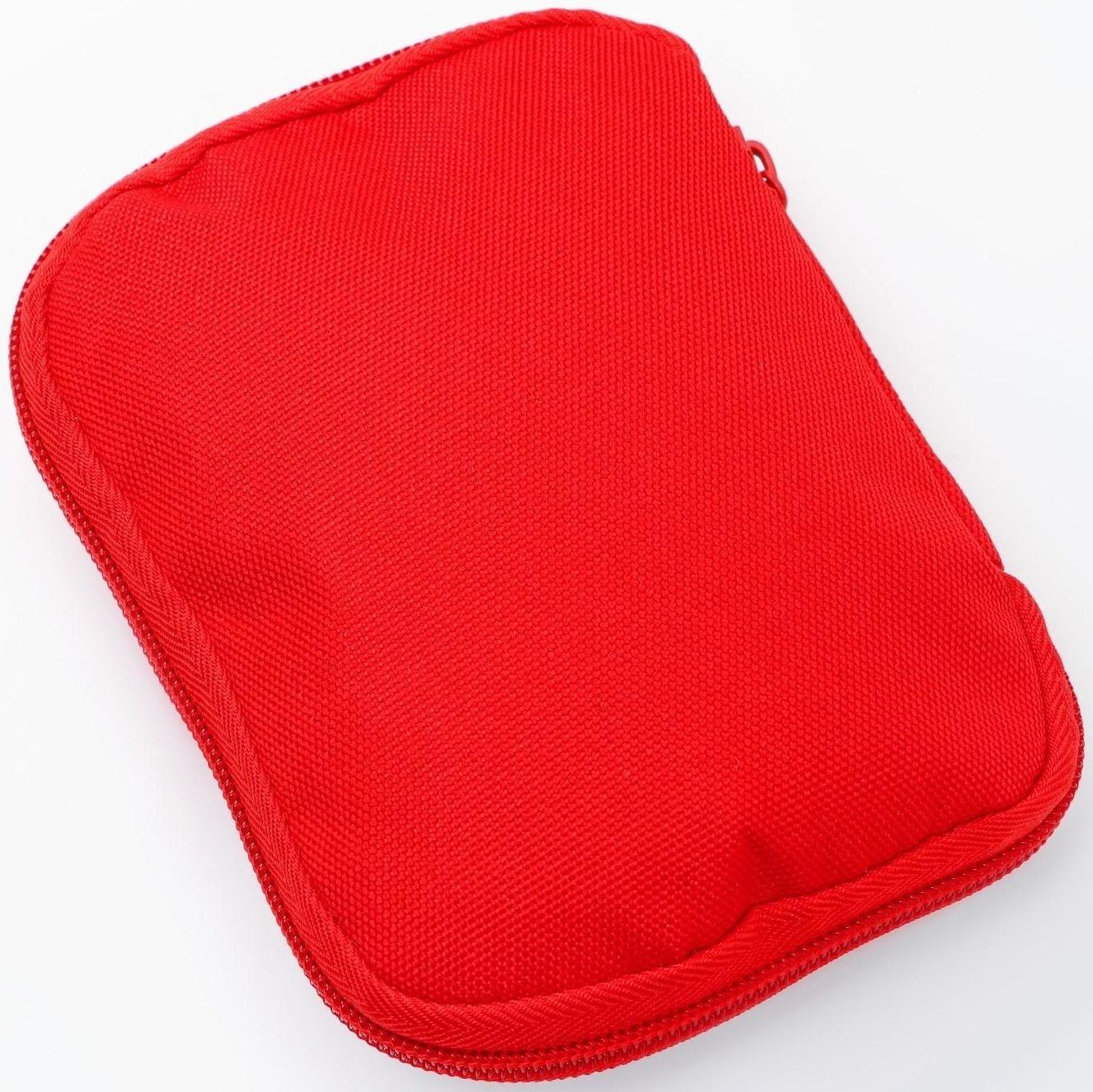 Аптечка походная, красная 18*13см