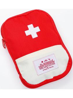 Аптечка походная, красная 18*13см