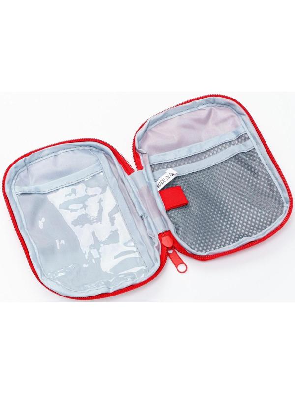 Аптечка походная, красная 18*13см