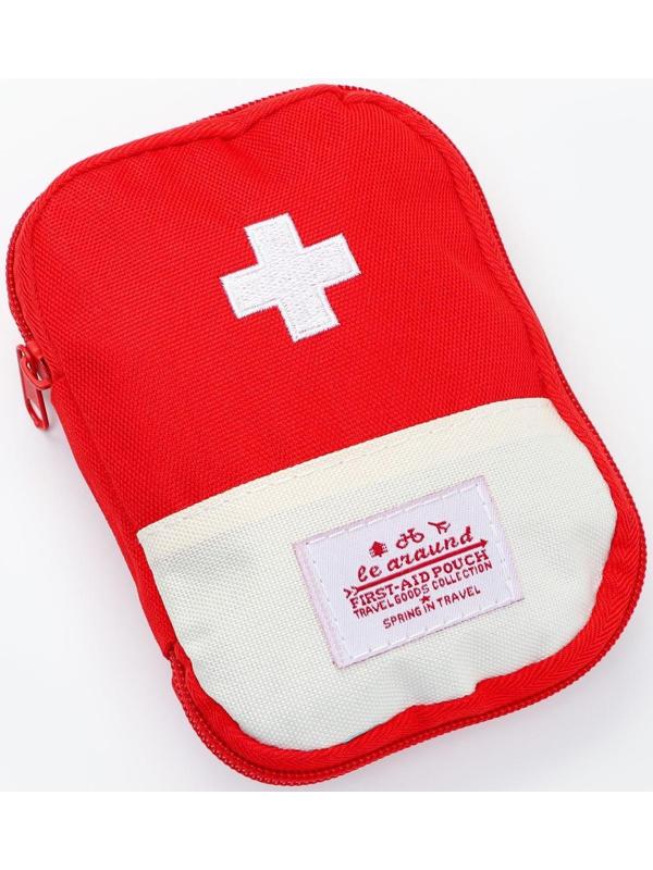 Аптечка походная, красная 18*13см