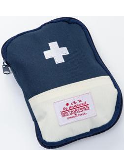 Аптечка походная, синяя 18*13см
