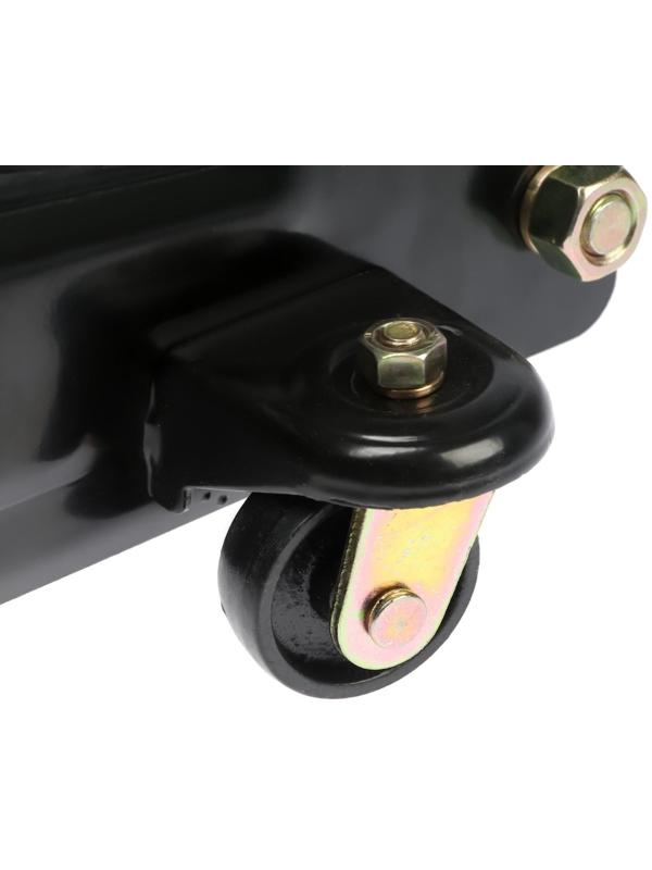 Домкрат гидравлический подкатной ЕРМАК, 742-003, подъем 140-430 мм, 3 тонны