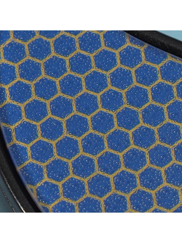 Стеклянная нано-тёрка для ног, 10,5 × 5,5 × 3,3 см, в картонной коробке, цвет чёрный