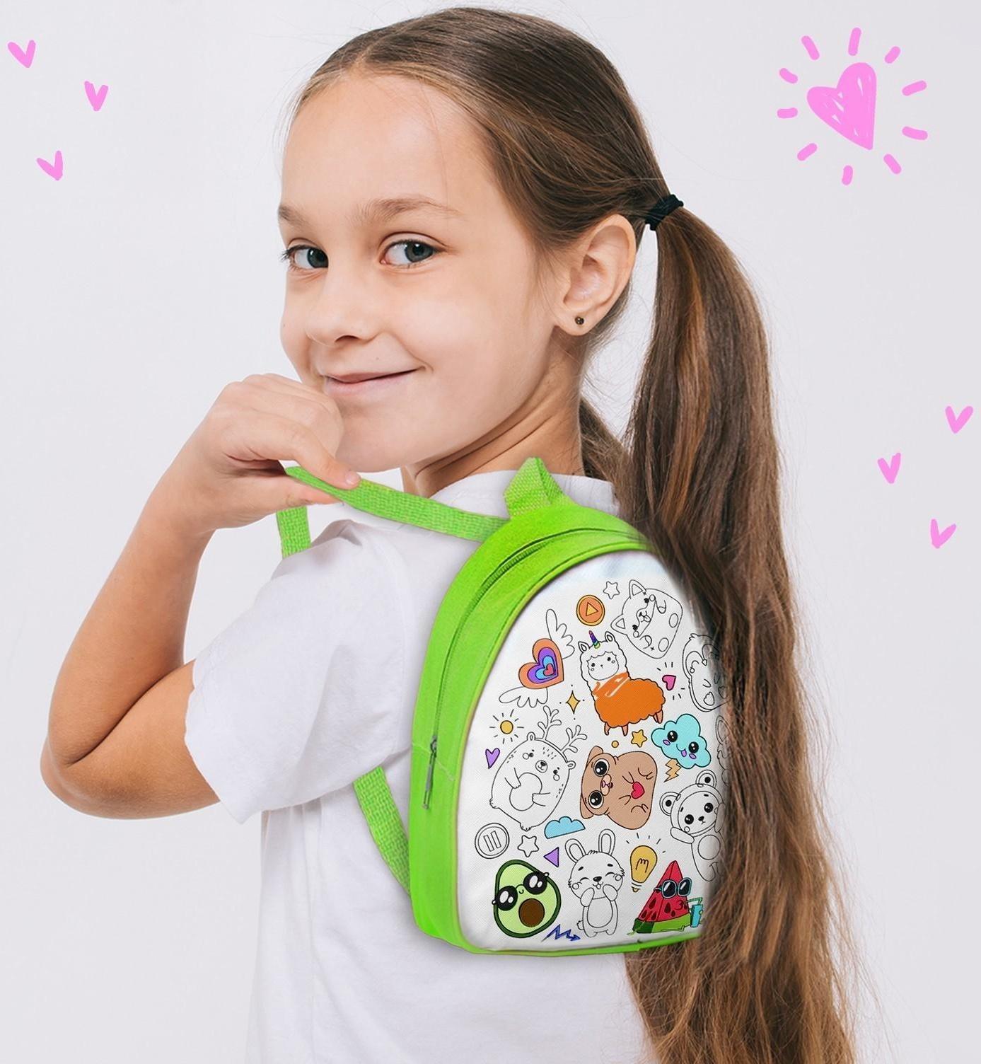 Рюкзак раскраска «Стикеры»