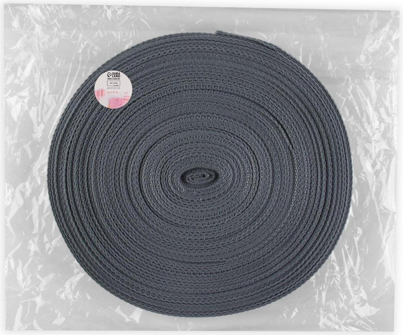 Стропа ременная, 30 мм, 50 ± 1 м, плотность 9,6 гр/м, цвет серый №19