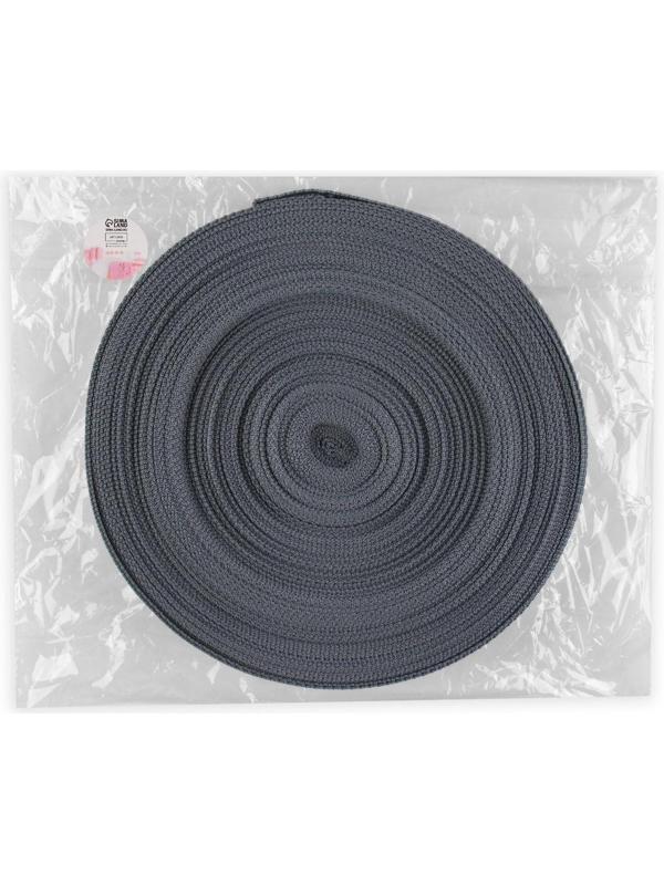 Стропа ременная, 40 мм, 50 ± 1 м, плотность 11,8 гр/м, цвет серый №19