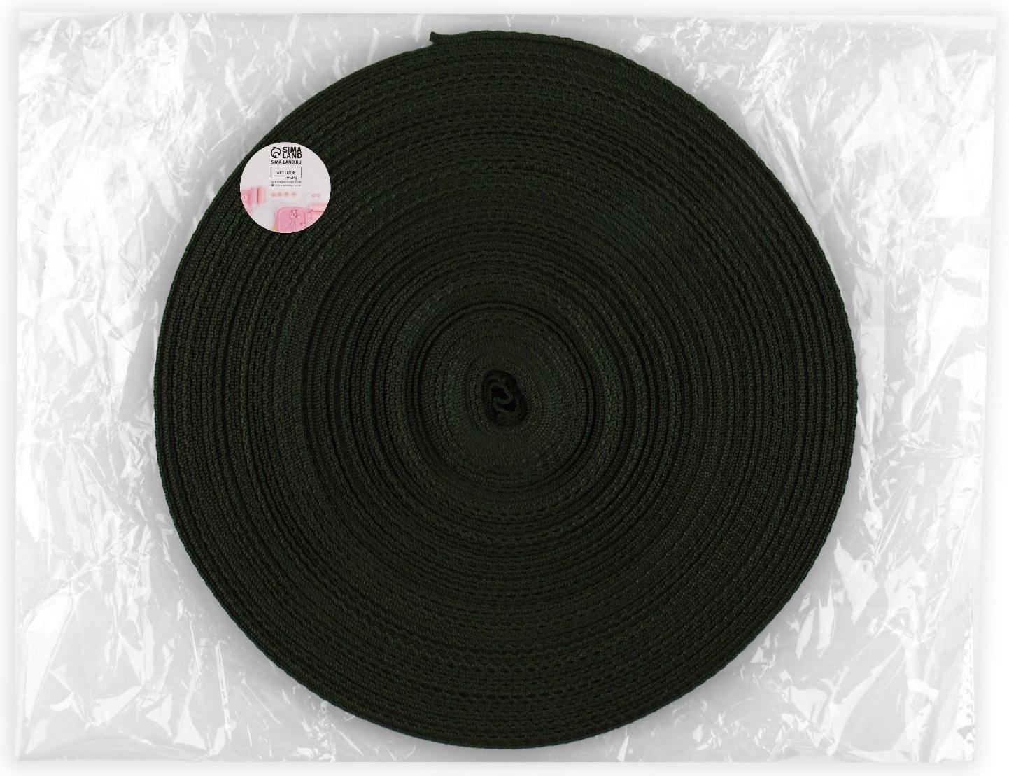 Стропа ременная, 20 мм, 50 ± 1 м, плотность 6,3 гр/м, цвет хаки №36