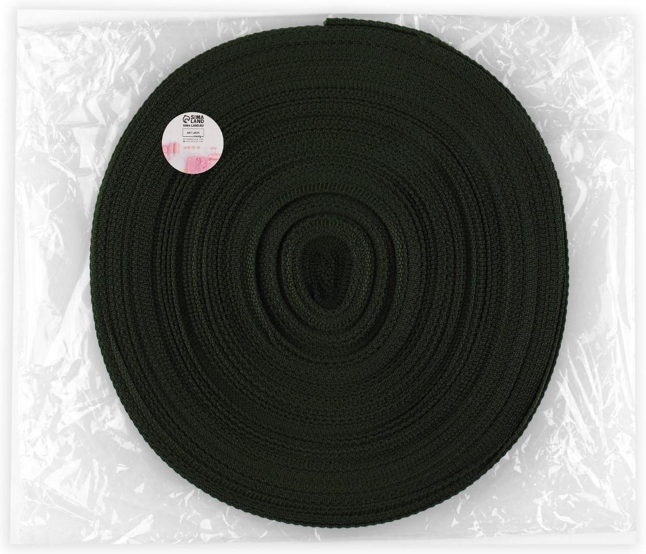 Стропа ременная, 40 мм, 50 ± 1 м, плотность 11,8 гр/м, цвет хаки №36