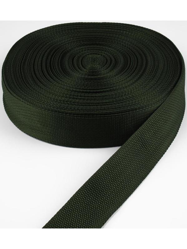 Стропа ременная, 40 мм, 50 ± 1 м, плотность 11,8 гр/м, цвет хаки №36