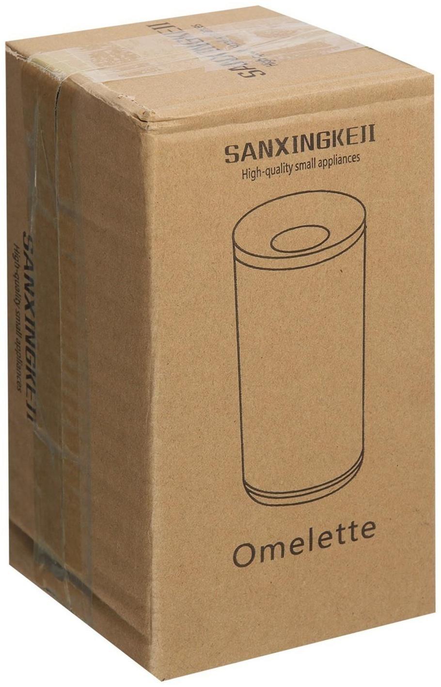 Омлетница электрическая LEF-01, 70 Вт, антипригарное покрытие, от сети, голубая