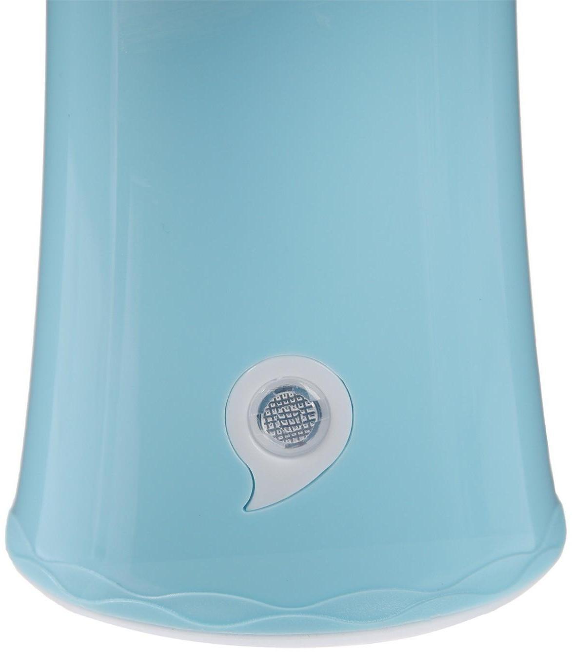 Омлетница электрическая LEF-01, 70 Вт, антипригарное покрытие, от сети, голубая