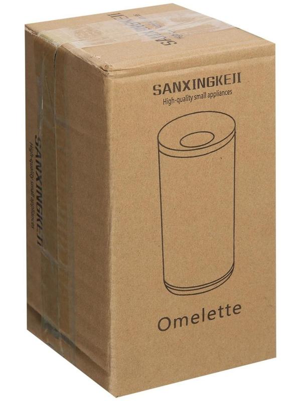 Омлетница электрическая LEF-01, 70 Вт, антипригарное покрытие, от сети, голубая