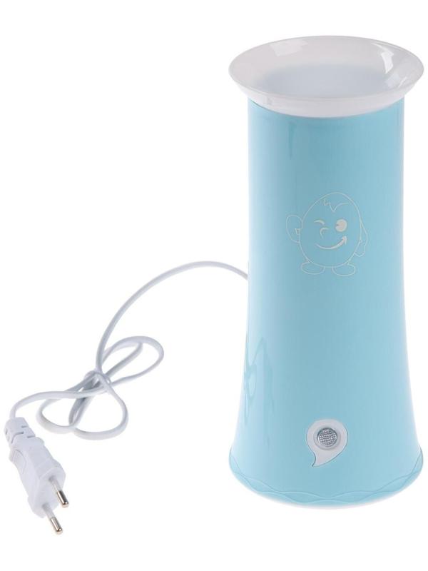 Омлетница электрическая LEF-01, 70 Вт, антипригарное покрытие, от сети, голубая