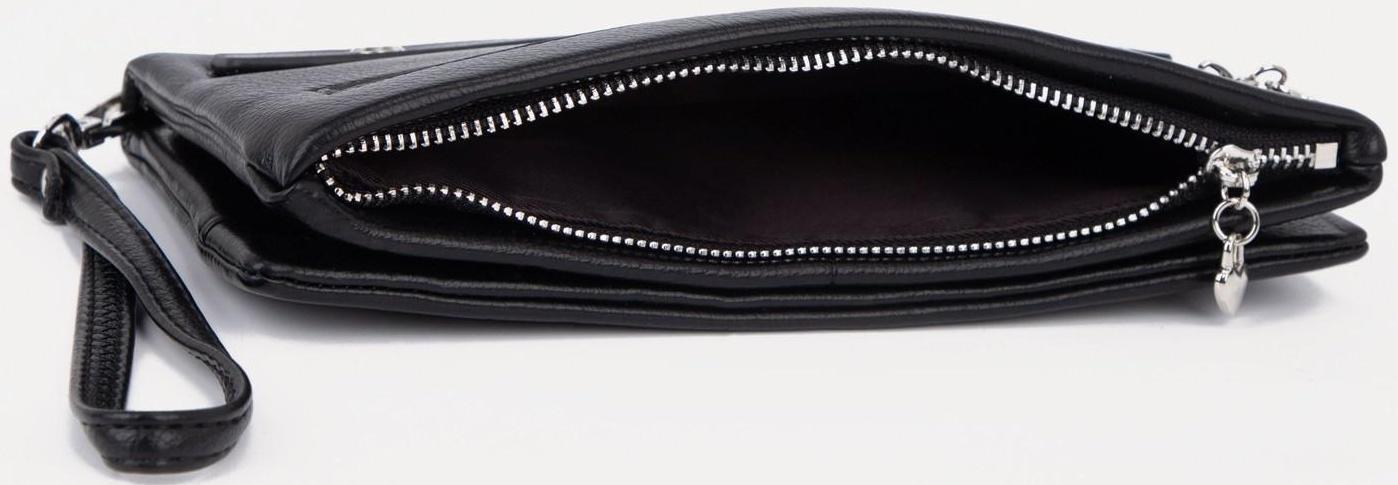 Кошелёк на магнитах, цвет чёрный