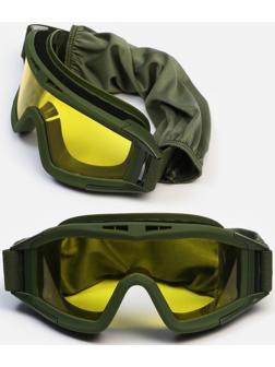 Очки тактические, на резинке, 20 х 10 см