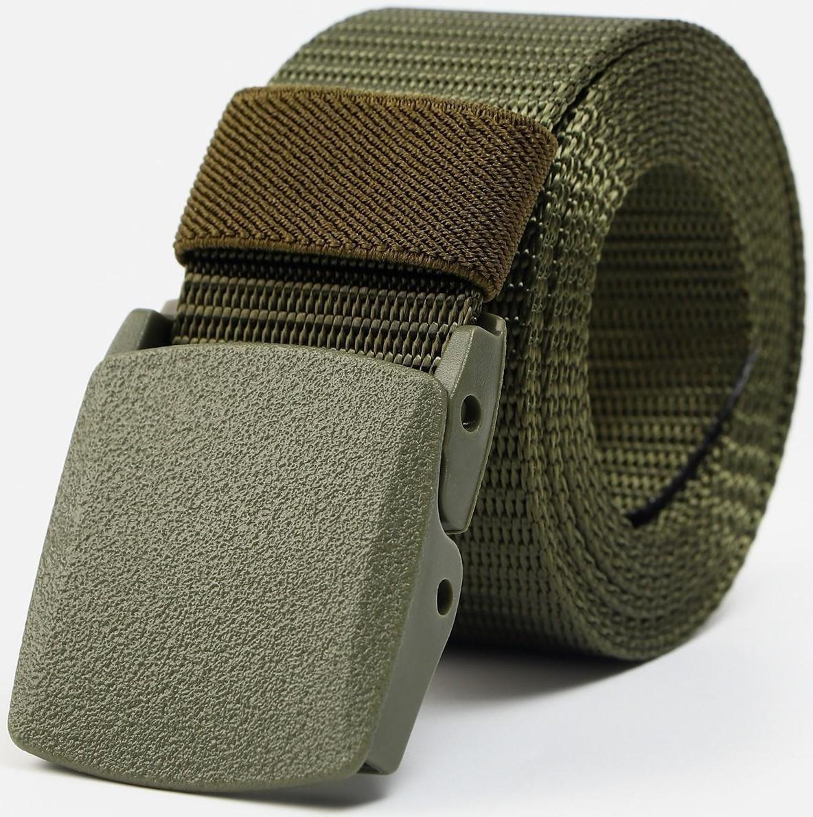 Ремень тактический, 120см, хаки, пряжка пластик