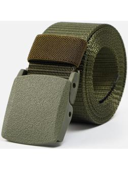 Ремень тактический, 120см, хаки, пряжка пластик