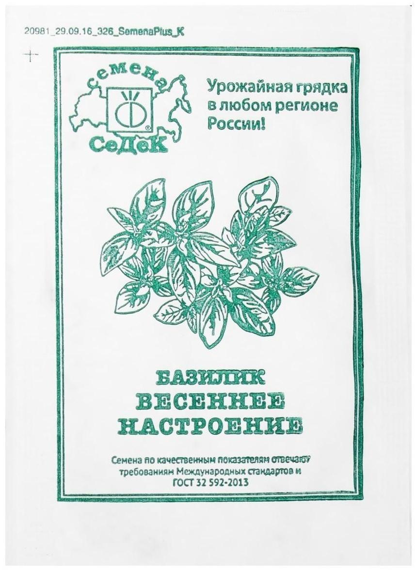 Семена базилик  