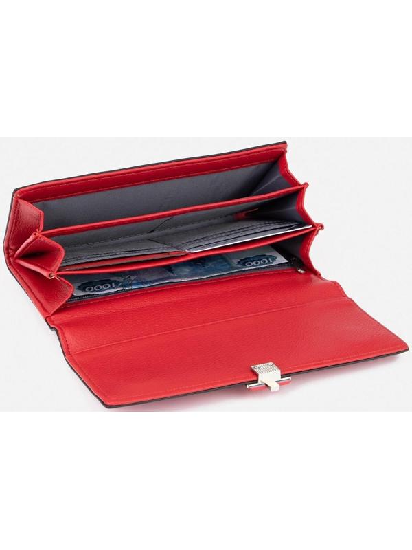 Кошелёк на магнитах, цвет красный