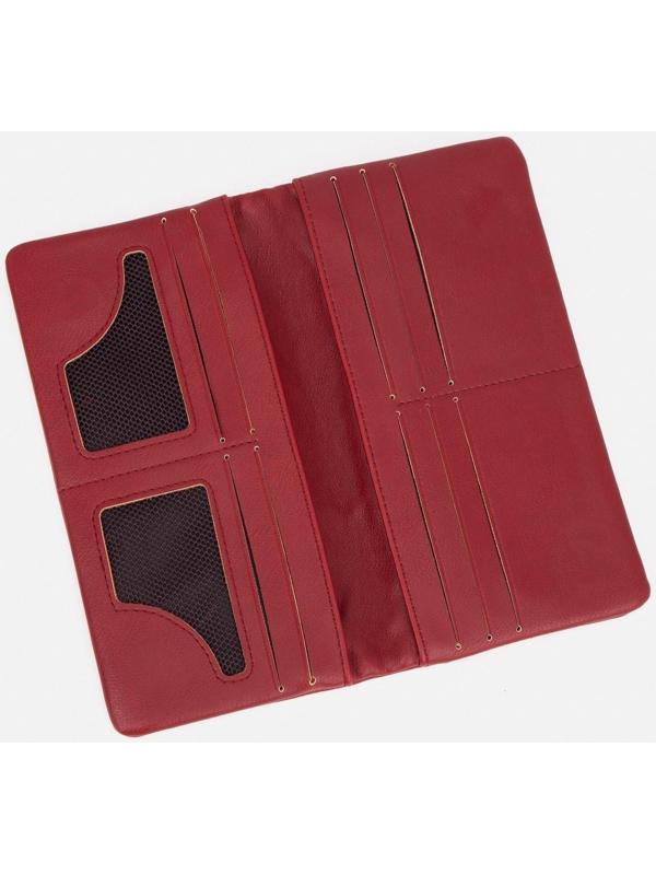 Кошелёк на магнитах, цвет красный