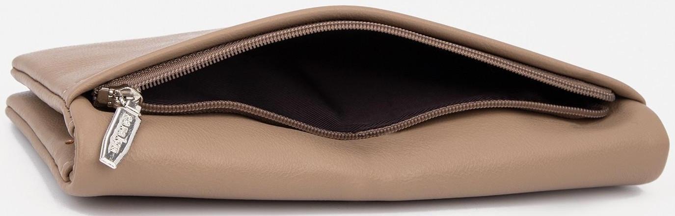 Кошелёк на магнитах, цвет бежевый