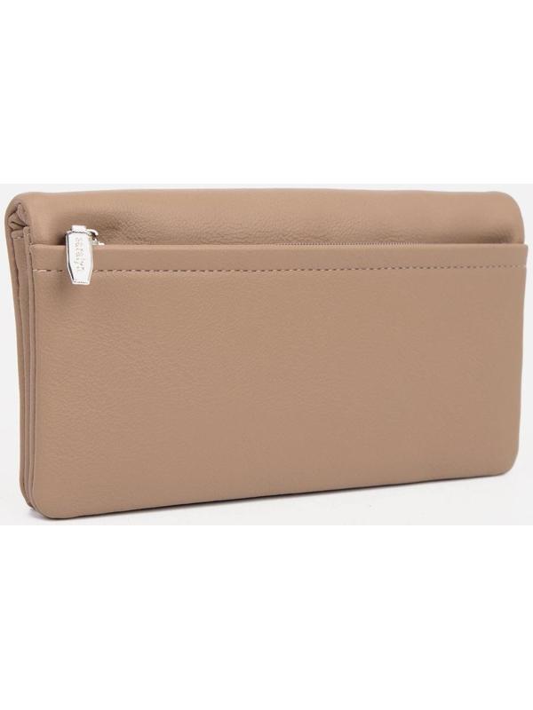 Кошелёк на магнитах, цвет бежевый