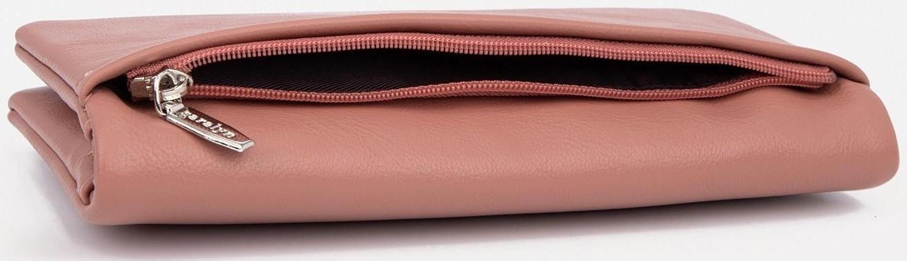 Кошелёк на магнитах, цвет розовый