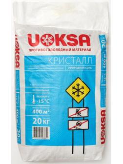 Универсальный реагент UOKSA Кристалл -15 С, 20 кг