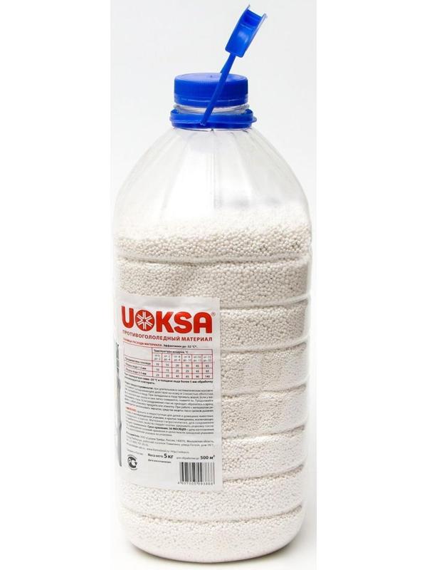 Хлористый кальций UOKSA, бутылка, 5 кг