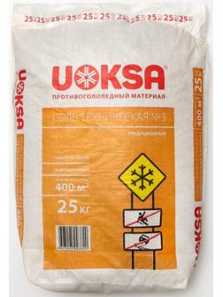 Реагент UOKSA Техническая соль №3, 25 кг