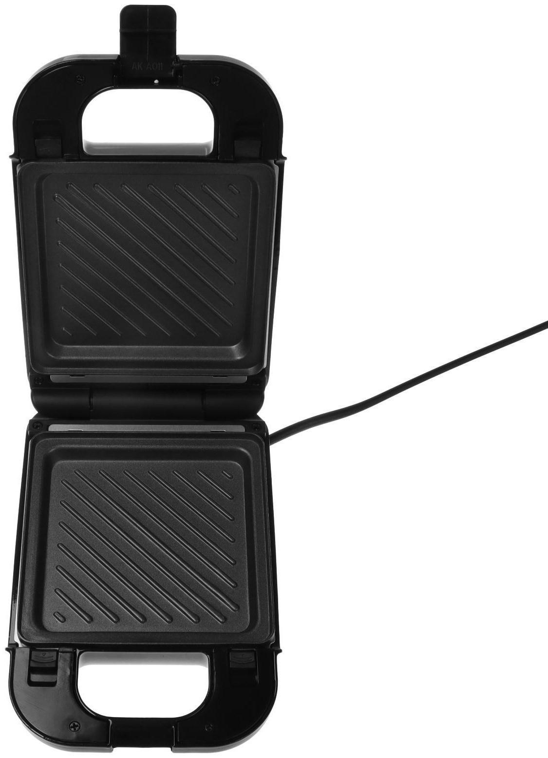 Электровафельница Galaxy GL 2972, 750 Вт, венские вафли, антипригарное покрытие, чёрная