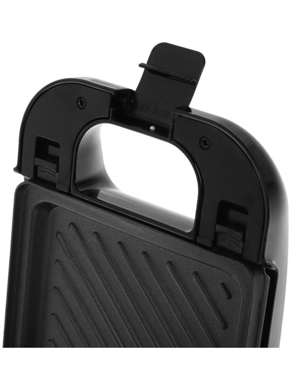 Электровафельница Galaxy GL 2972, 750 Вт, венские вафли, антипригарное покрытие, чёрная