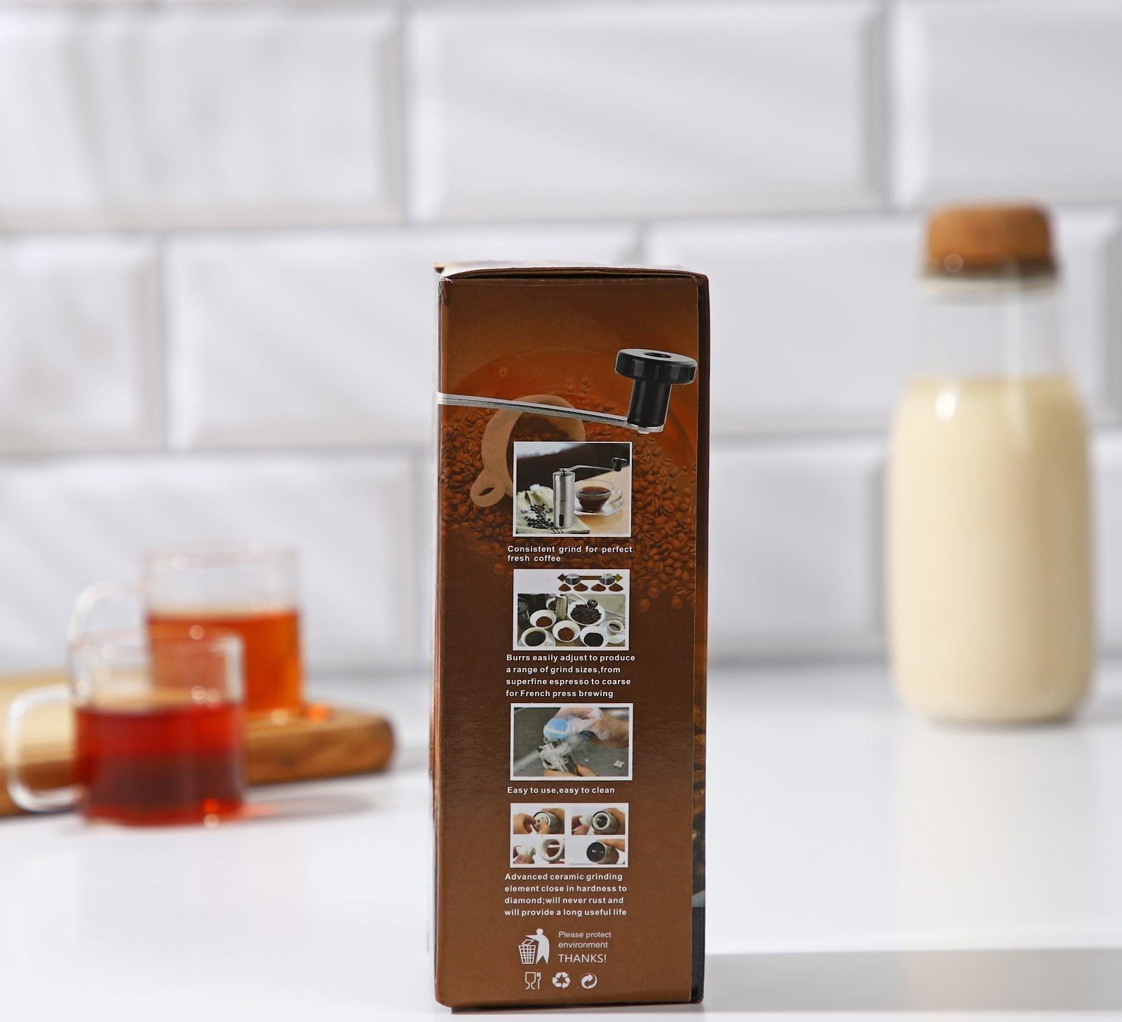 Кофемолка механическая Magistro Rodeo, керамический механизм