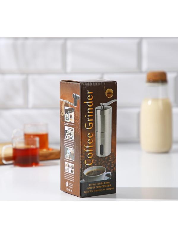 Кофемолка механическая Magistro Rodeo, керамический механизм