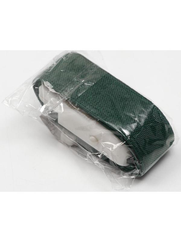 Жгут текстильный, 40 х 2.5 см, темно-зеленый