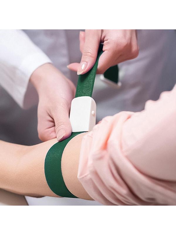 Жгут текстильный, 40 х 2.5 см, темно-зеленый