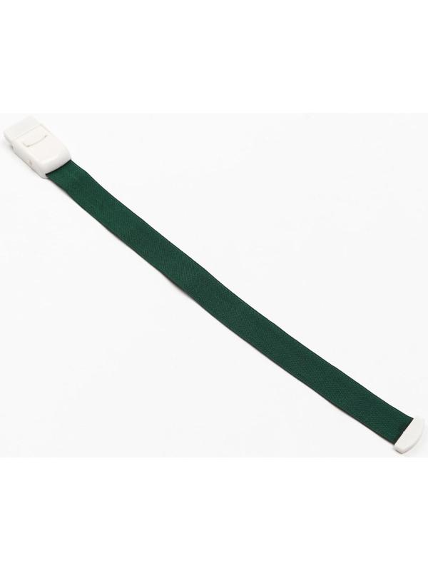 Жгут текстильный, 40 х 2.5 см, темно-зеленый