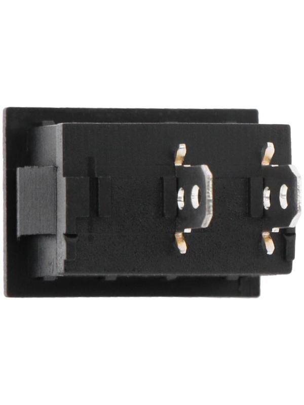 Переключатель красный, 250 В, 6 A, 2 контакта, RWB-201, SC-768, размер  Mini