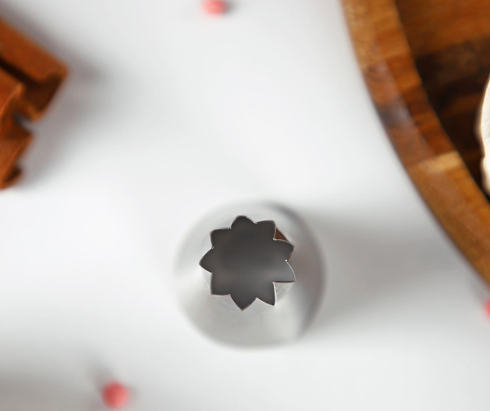 Насадка кондитерская «Французская звезда», d=3,5 см, вых. 1,5 см