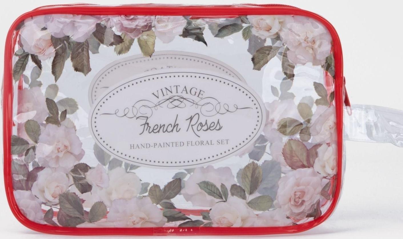 Косметичка на молнии, цвет красный