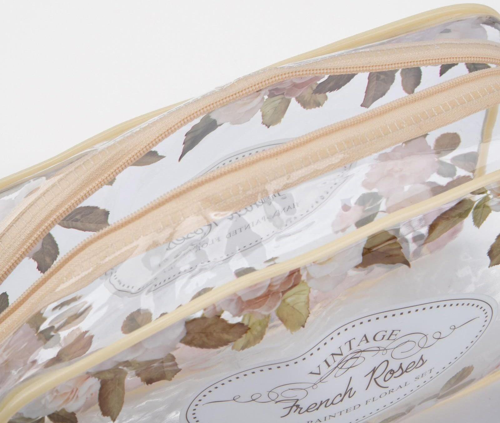 Косметичка на молнии, цвет бежевый