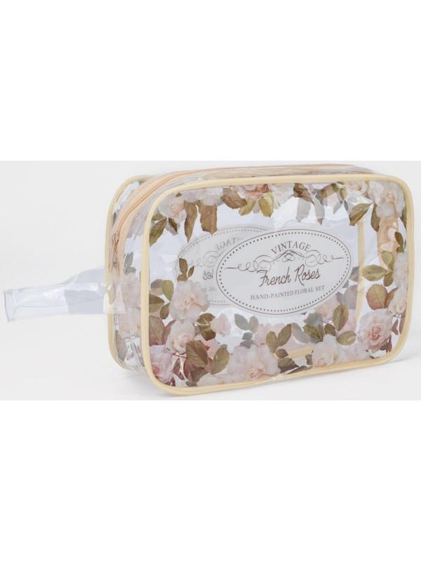 Косметичка на молнии, цвет бежевый